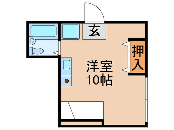 福田ビルの物件間取画像